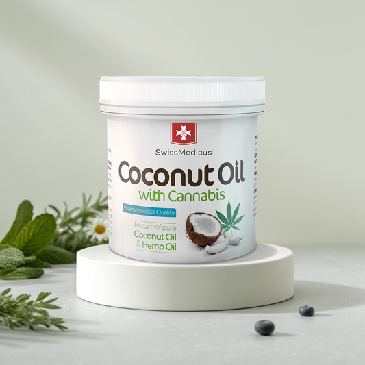 Coconut oil with hemp